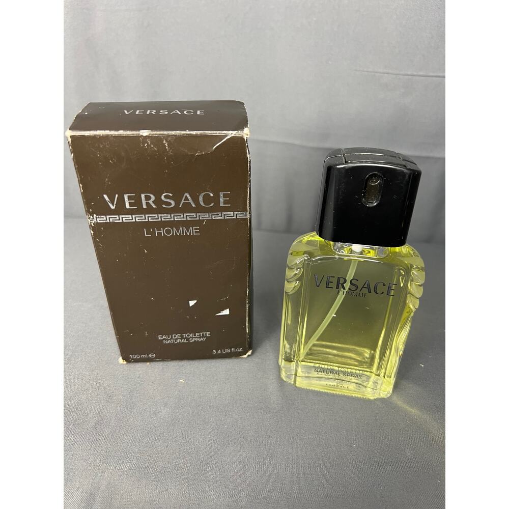 NIB Versace L'Ho mme Eau De Toillette 3.4 oz